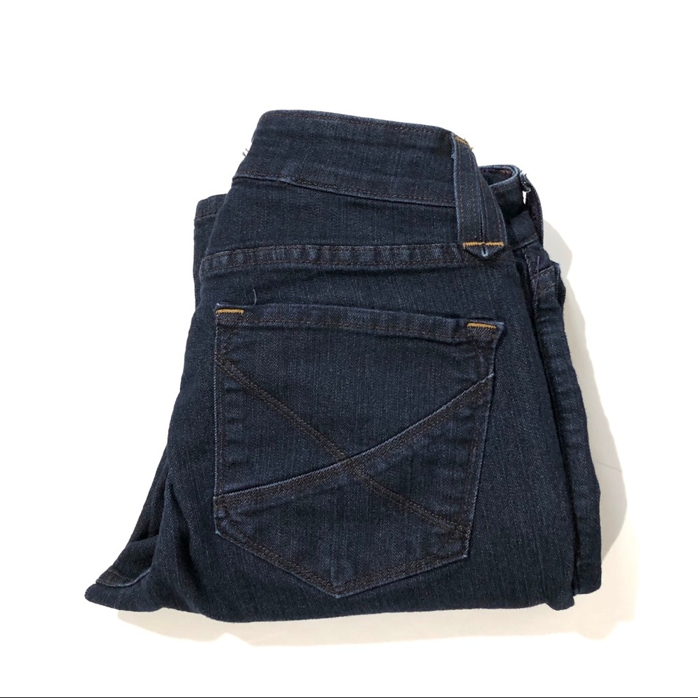NYDJ Low Rise Stretch Straight Leg Jeans